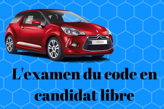 Le code de la route en candidat libre